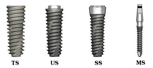 Trồng răng giả implant bao nhiêu tiền phụ thuộc vào loại fixture của từng hãng implant khác nhau.